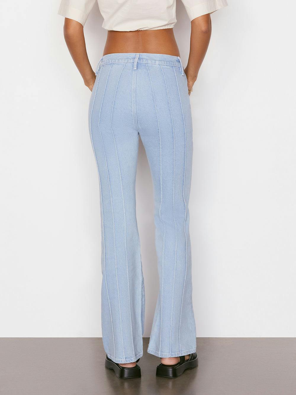 jeans back view